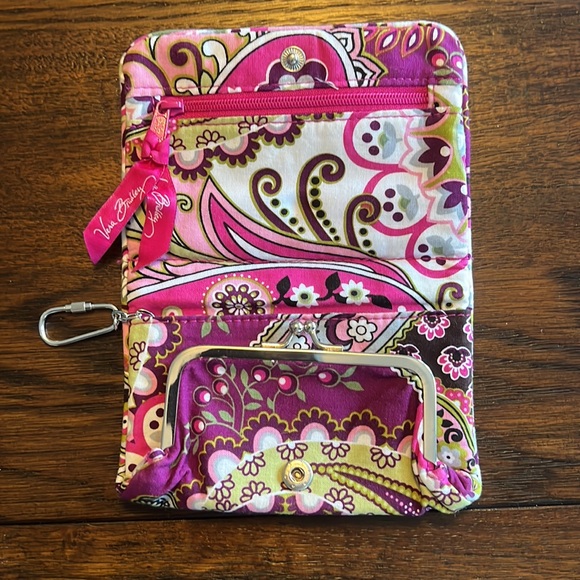 Vera Bradley folding wallet with change and ID holder - Picture 5 of 6